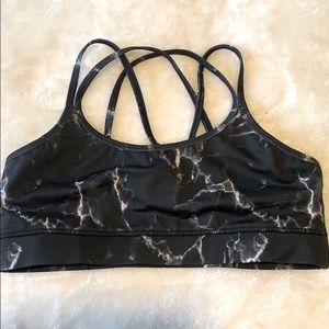 Buffbunny marble sports bra
